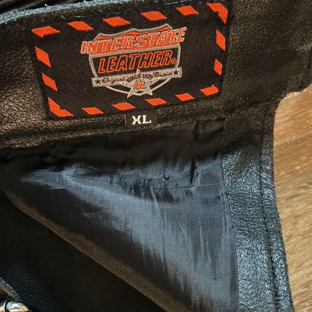 Interstate Leather Black Chaps - image 3